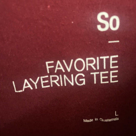 So Layering Crop Tee - Picture 2 of 2